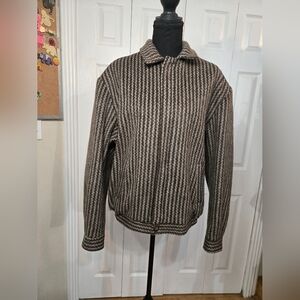 Christian Dior Monsieur Vintage Wool Unisex Bomber Coat